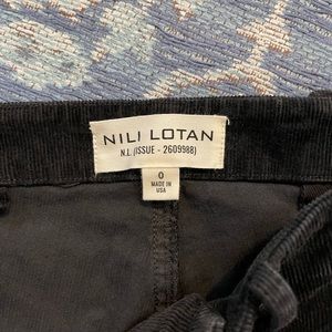 Nili Lotan Corduroy Jenna Pant size 0 NWOT tags, never worn